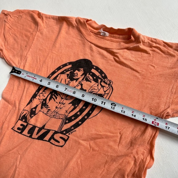 RARE Vintage Original Elvis Concert Tour 60s 70s Single Stitch Short Sleeve Tee - Picture 3 of 7